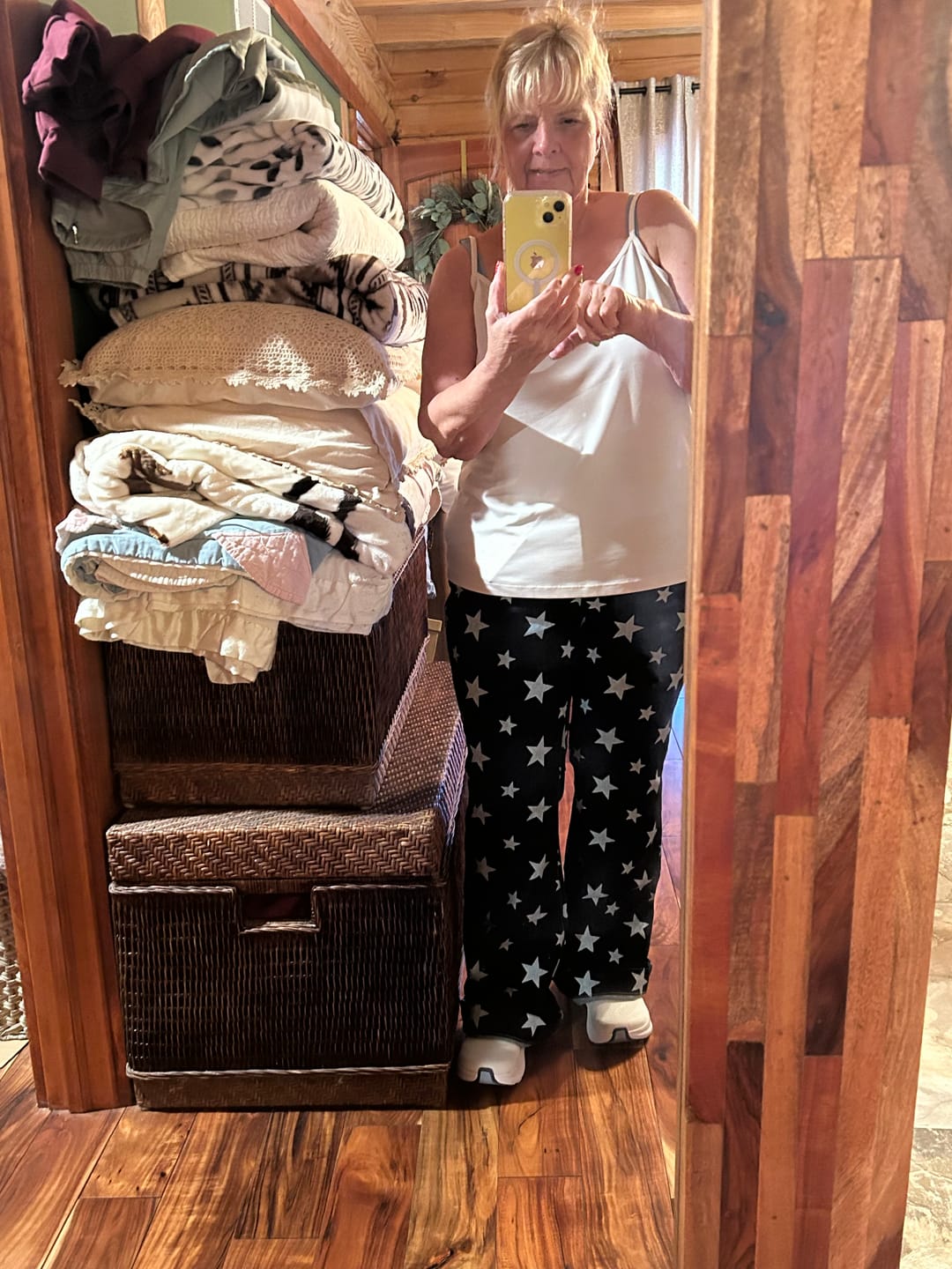 Customer photo review of Judy Blue Star Trouser Flares