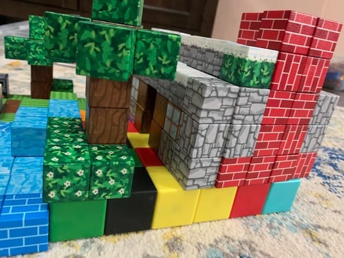 Customer photo review of Koalu™ MINT-Förderung magnetische Mineblocks
