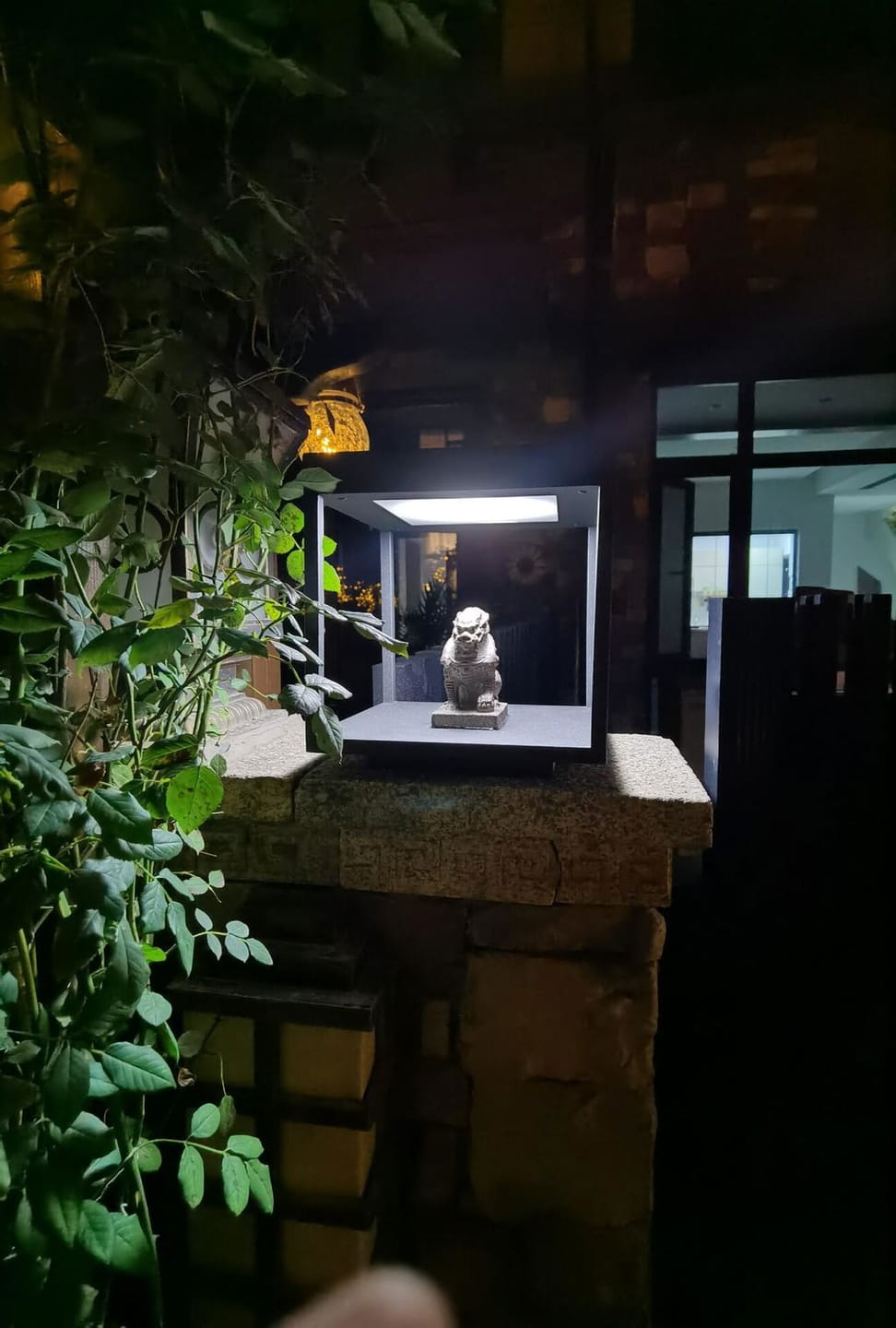 Customer photo review of Outdoor Post Light, Stainless Steel, IP65 Waterproof, Integrated LED