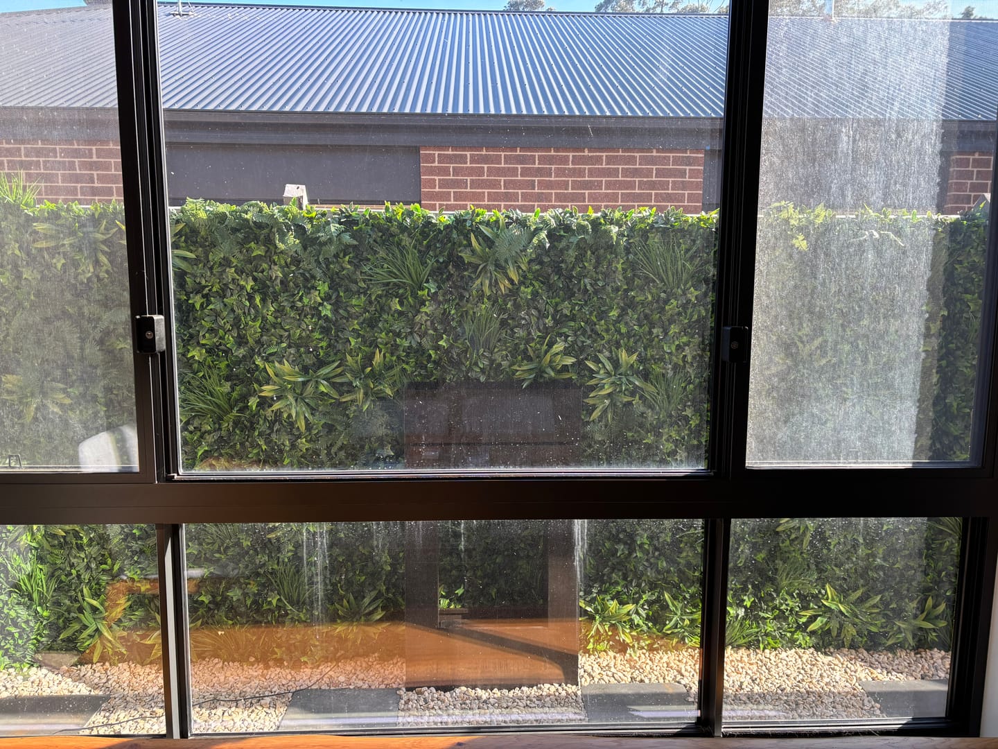 Customer photo review of Luxury Green Tropics Vertical Garden/Green Wall UV Resistant 1m x 1m