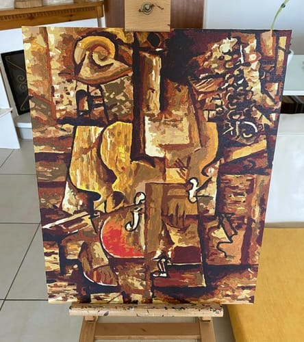 Customer photo review of Picasso Violon et Raisins