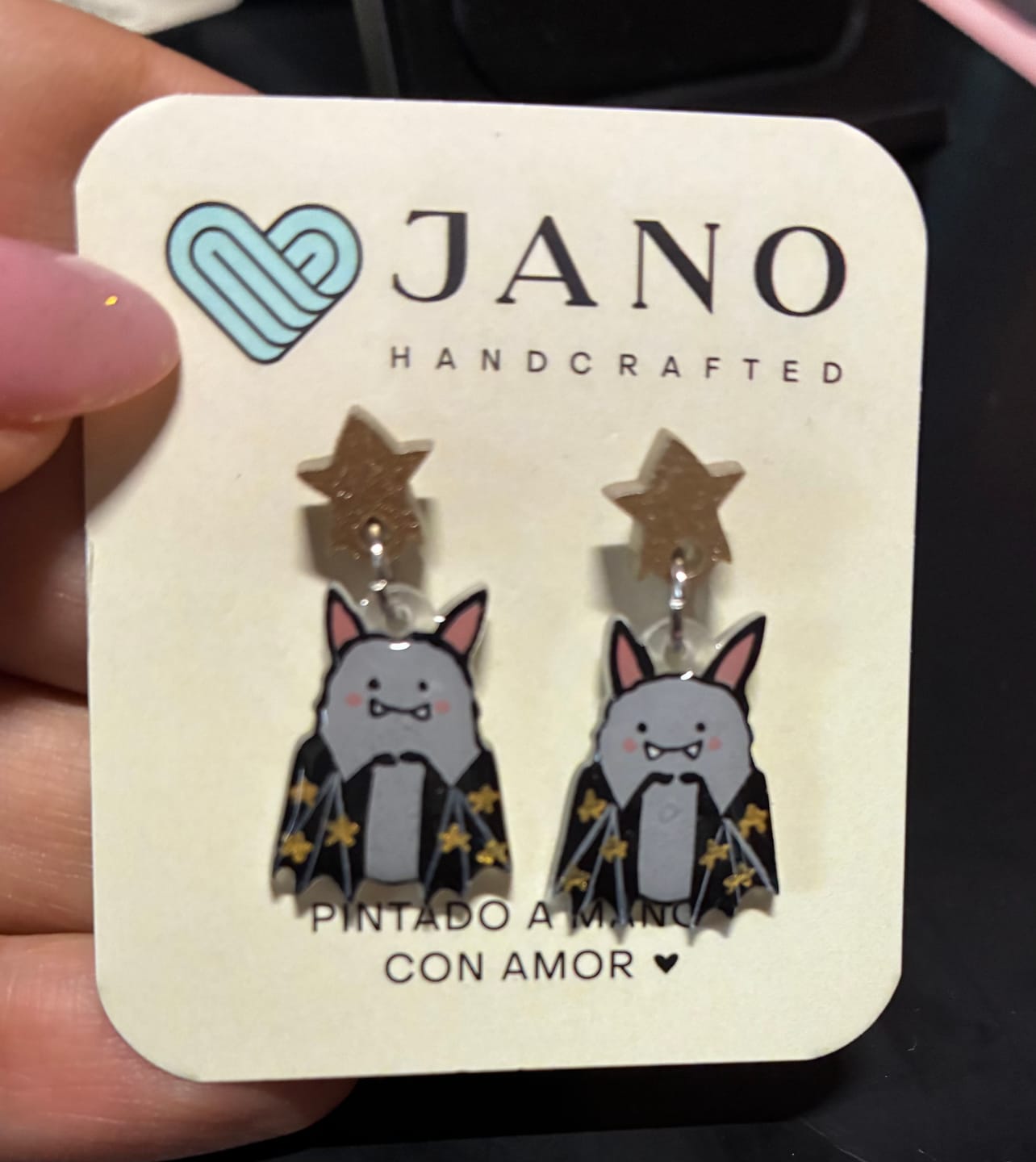 Customer photo review of Aretes Largos | Media Noche