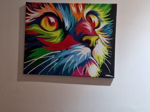 Customer photo review of Félin Pop Art