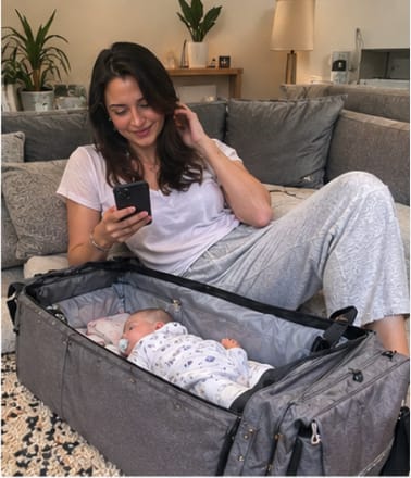 Customer photo review of Sleep & Go Bebek Çantası