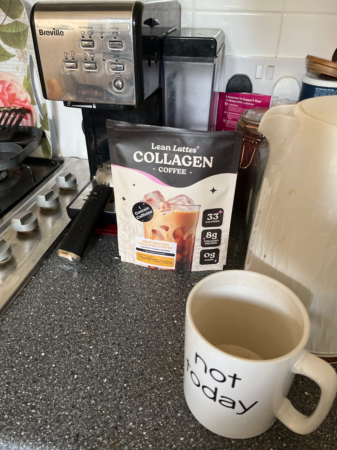Customer photo review of High-Protein Lean Coffee with Collagen 🤩
