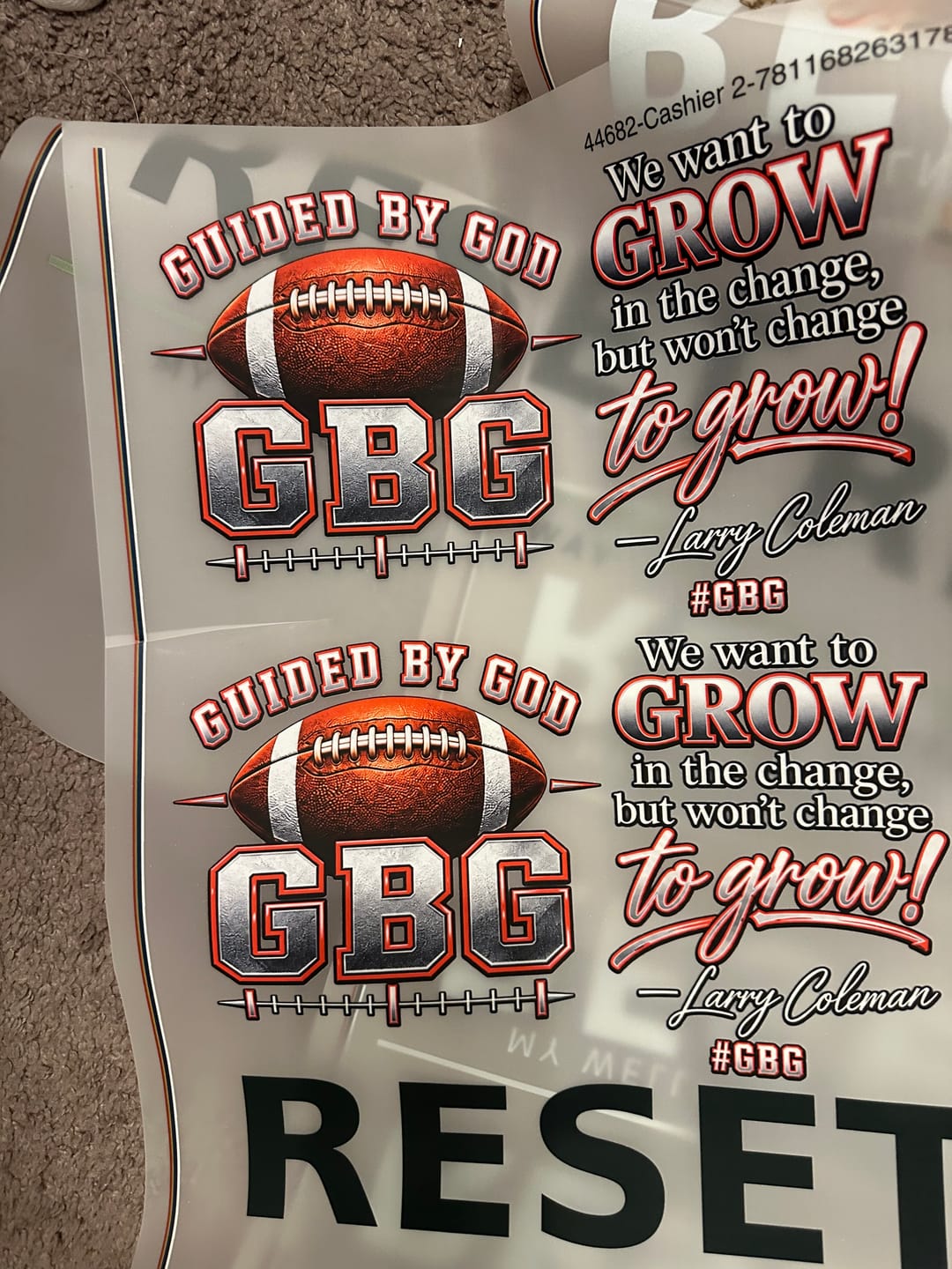 Customer photo review of UV Sticker Gang Sheet Builder