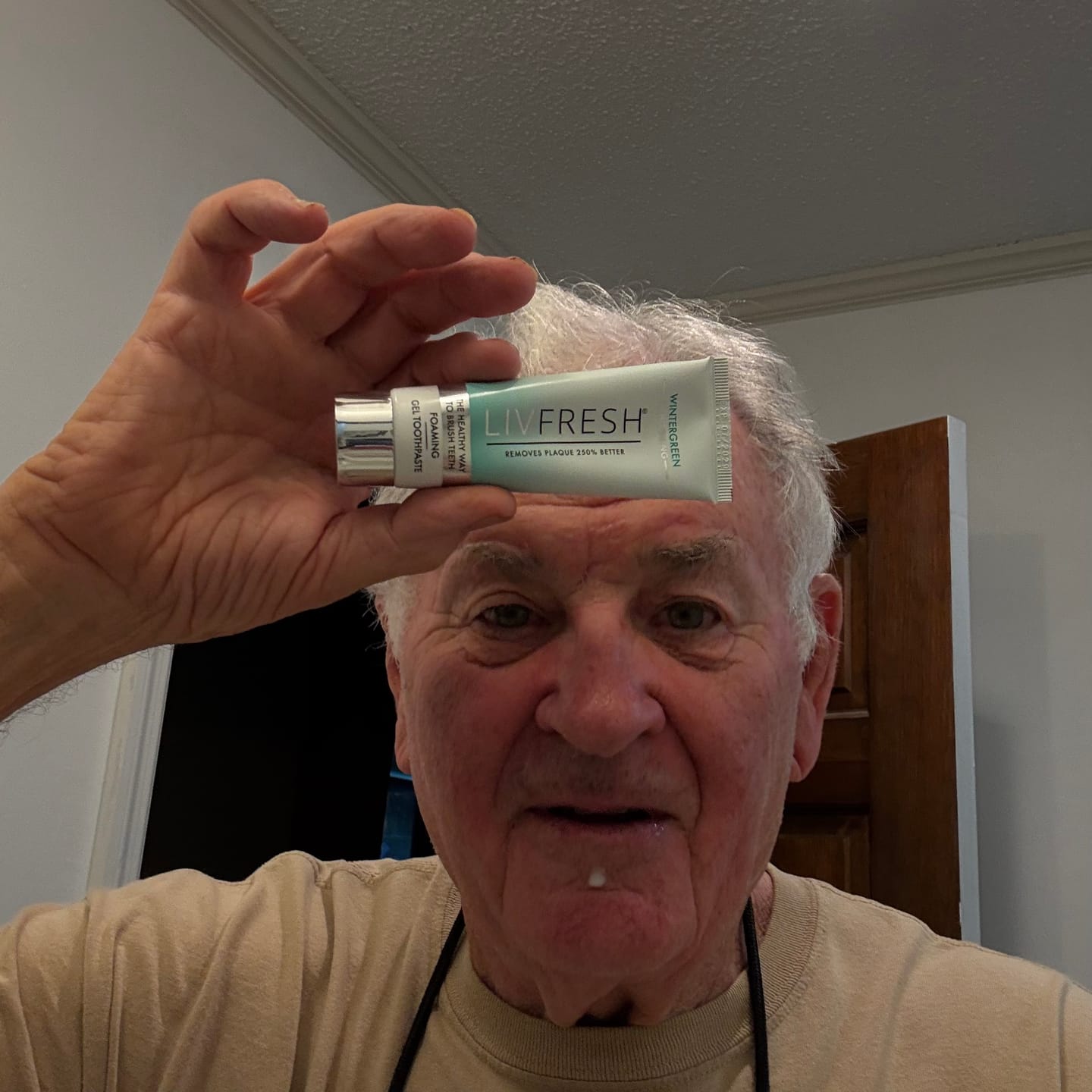 Customer photo review of LIVFRESH Wintergreen - 1 Pack Grandfathered (Subscription)
