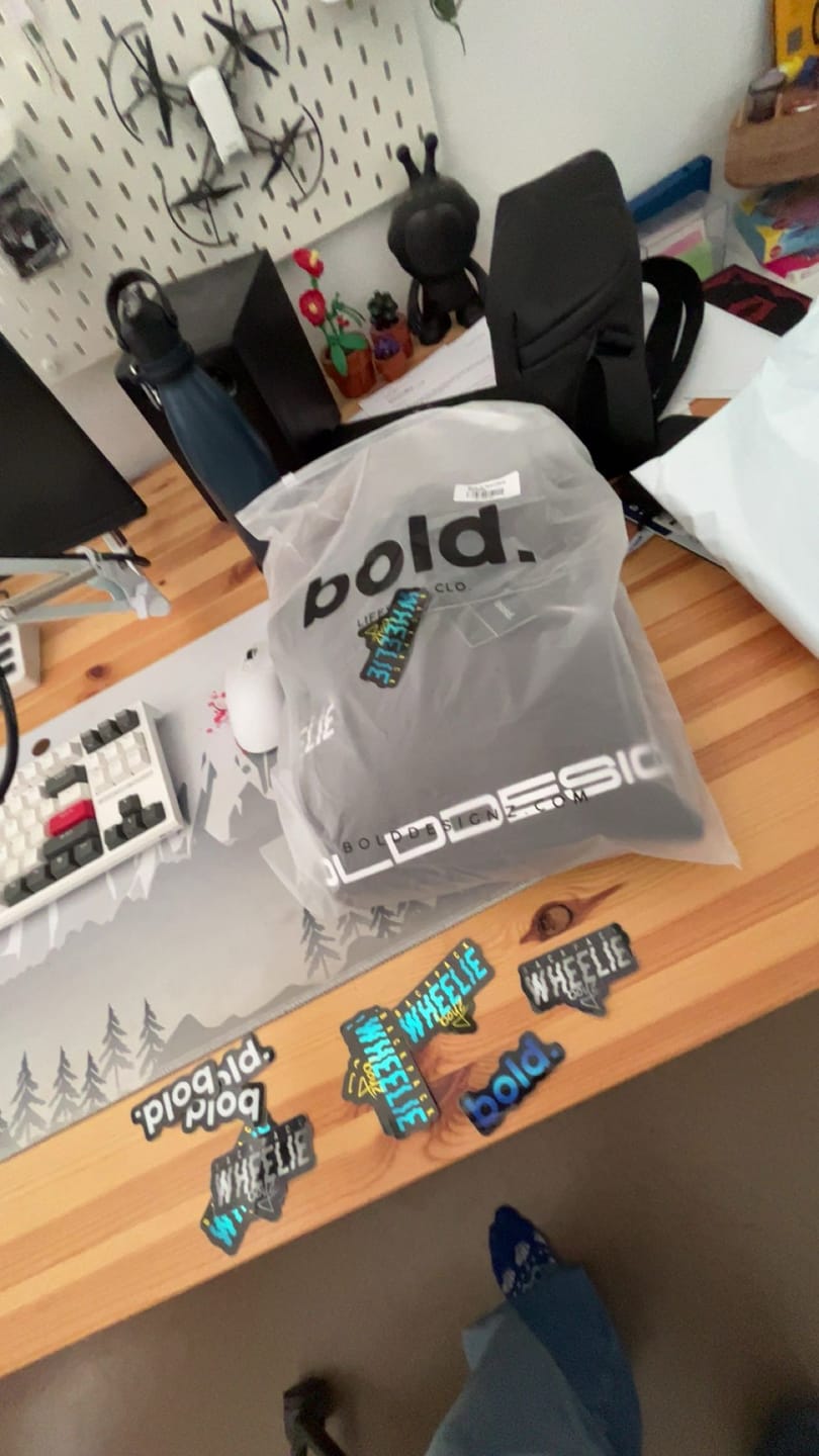 Customer photo review of bold. MXBOLD Racing Hoodie