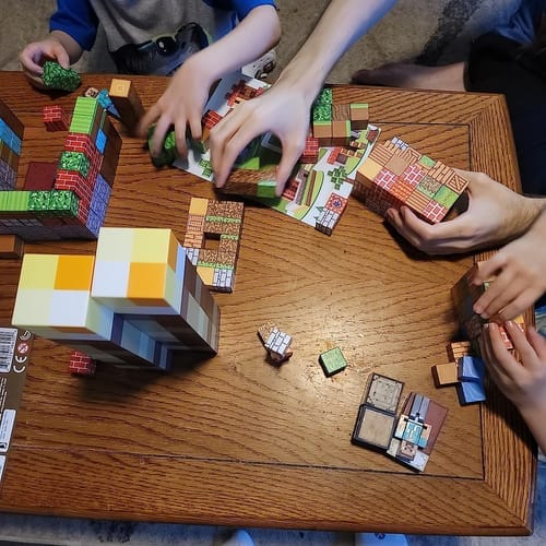 Customer photo review of Koalu™ MINT-Förderung magnetische Mineblocks