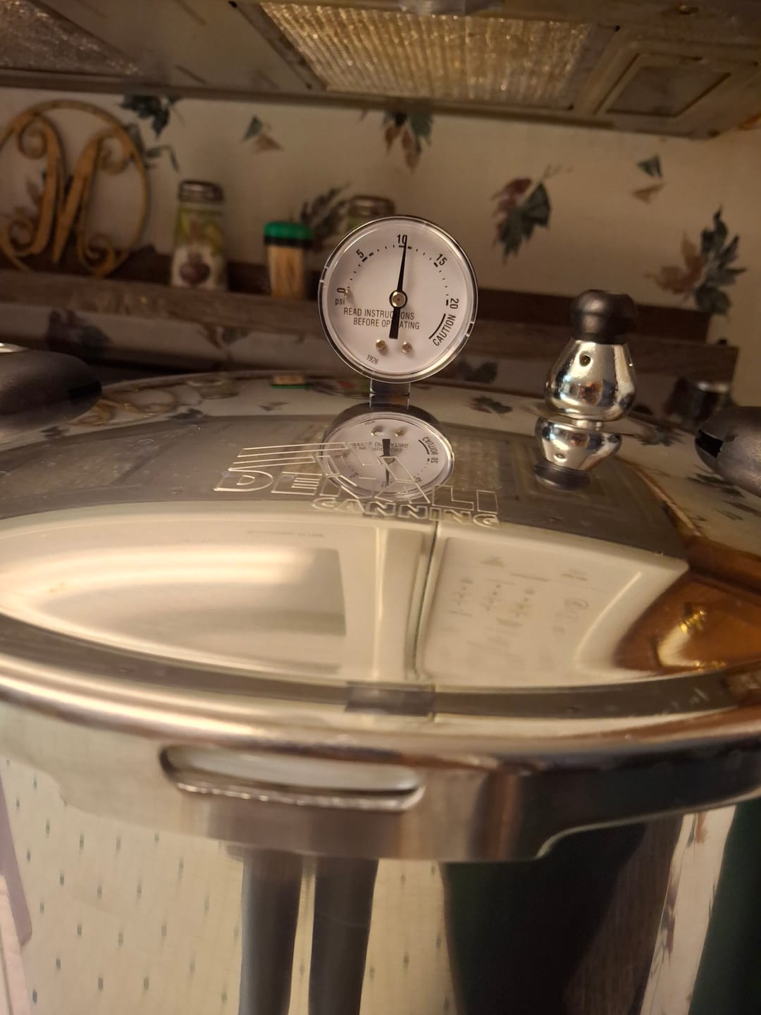 Customer photo review of THE TANKER™ 23 Quart Pressure Canner & Cooker by Denali