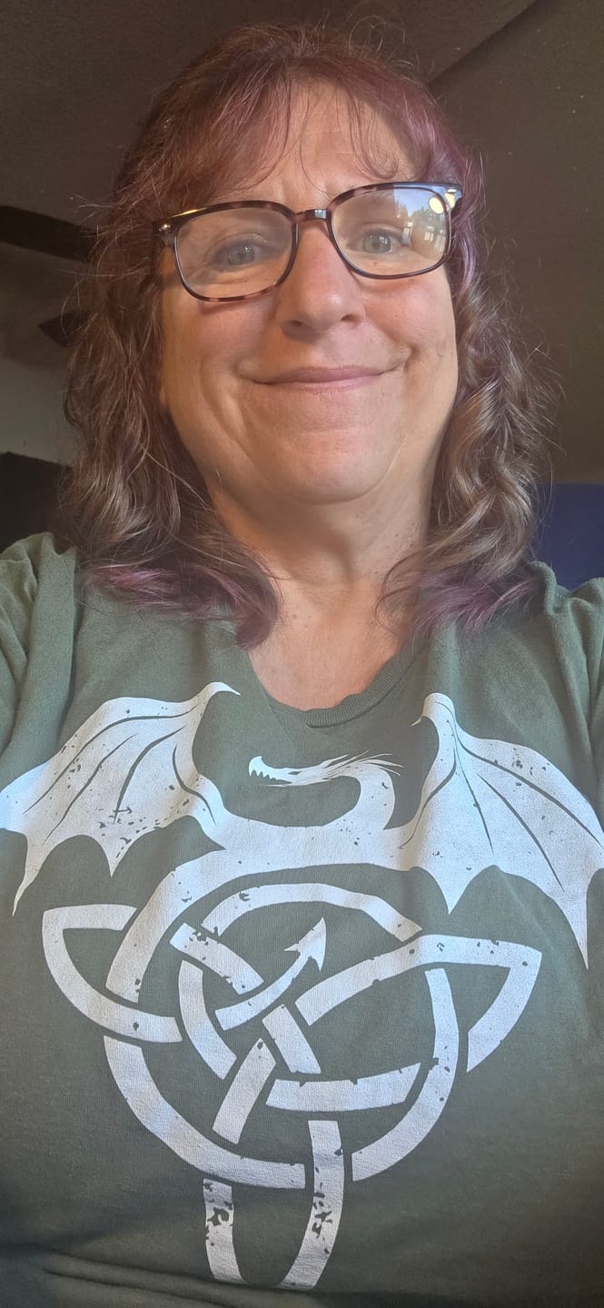 Customer photo review of Winged Serpent Sigil T-Shirt