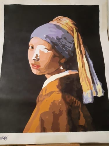 Customer photo review of Vermeer La Jeune Fille à la Perle