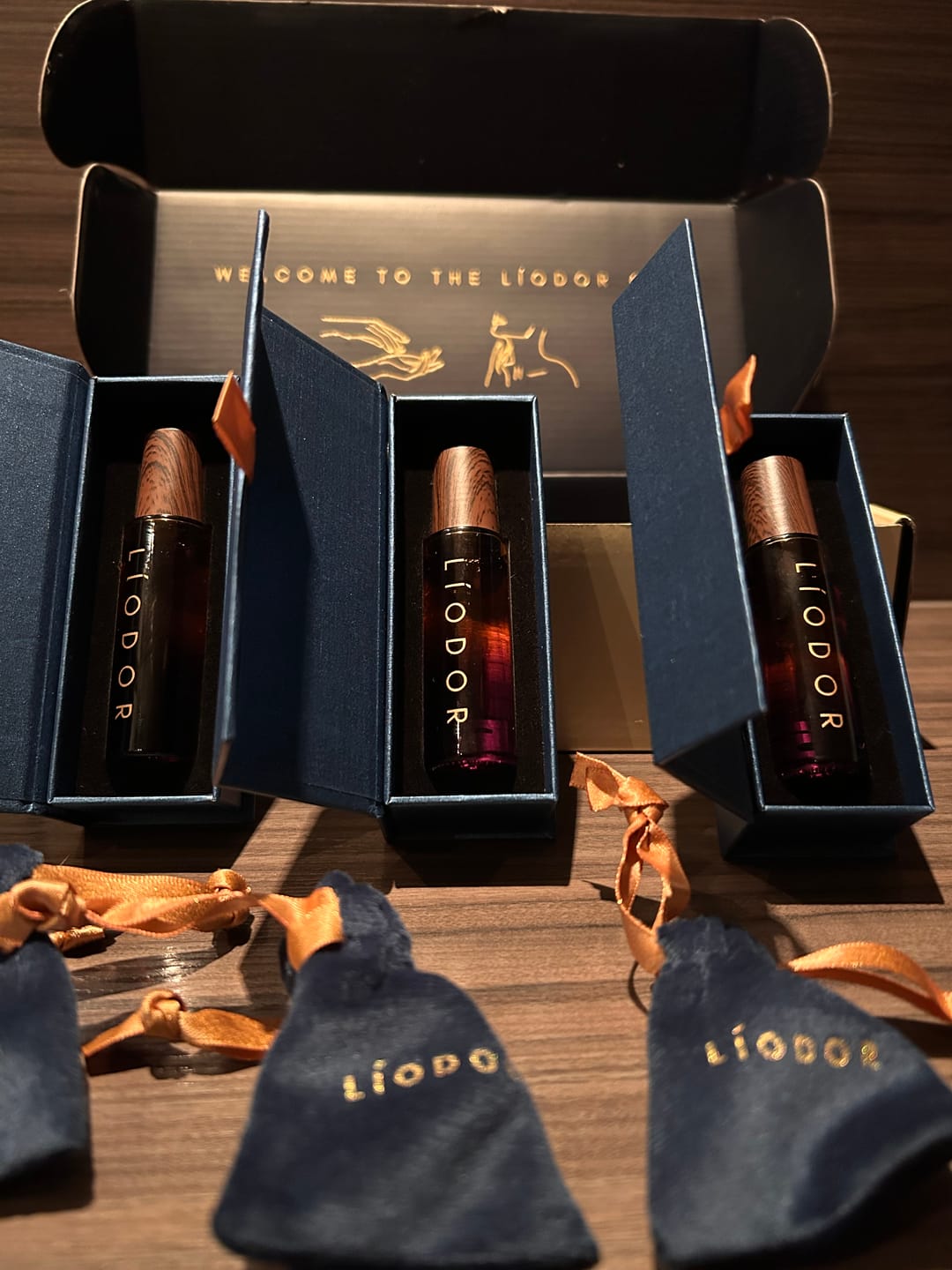Customer photo review of 3 FLESSEN PARFUM OLIE KEUZE SET