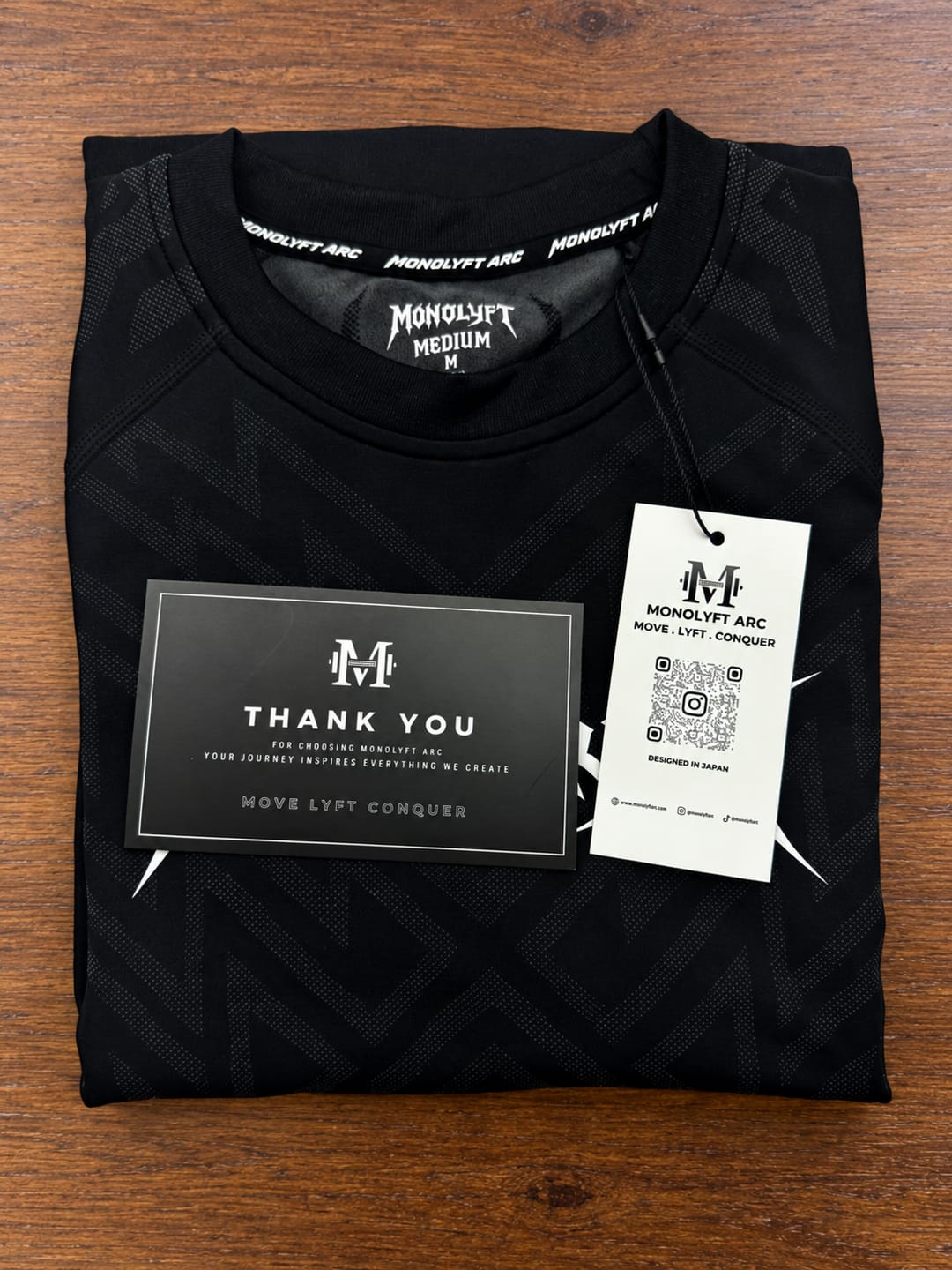 Customer photo review of SAMURAI COMPRESSION TEES