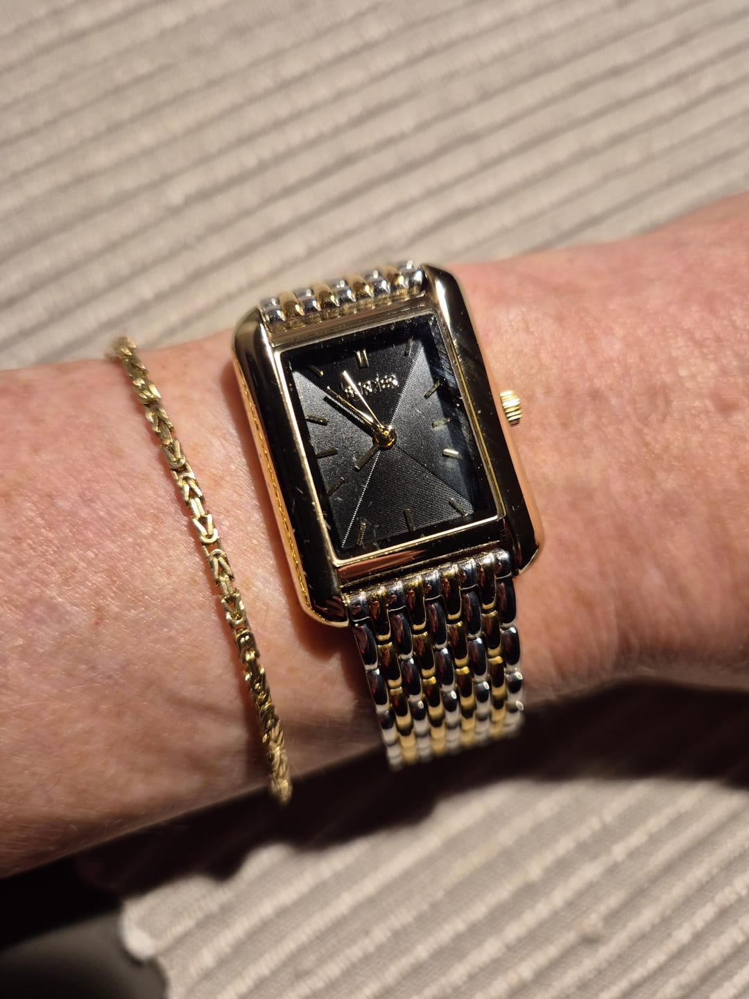 Customer photo review of Olivia Black Gold Silver