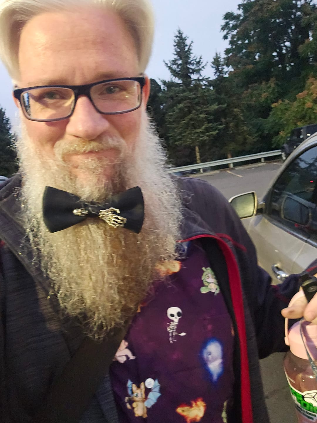Customer photo review of Little Monsters Button Up Shirt