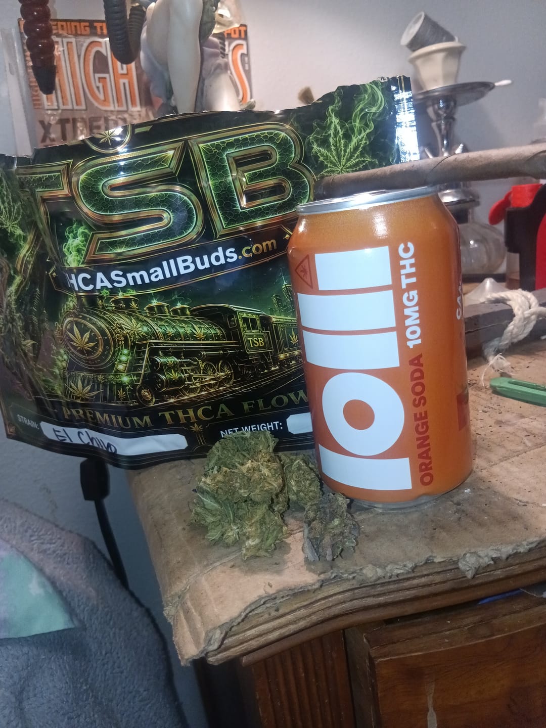 Customer photo review of Bulk THCA Flower Pounds