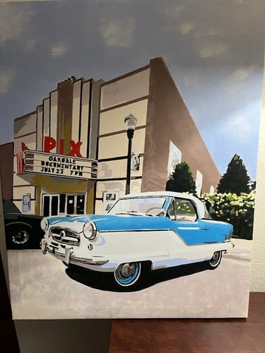 Customer photo review of Custom Paint by Numbers Kit