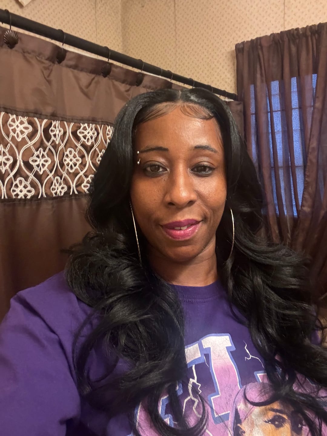 Customer photo review of Outre Synthetic Perfect Hairline Swoop Y-Part Glueless HD Lace Wig - Y-PART 213