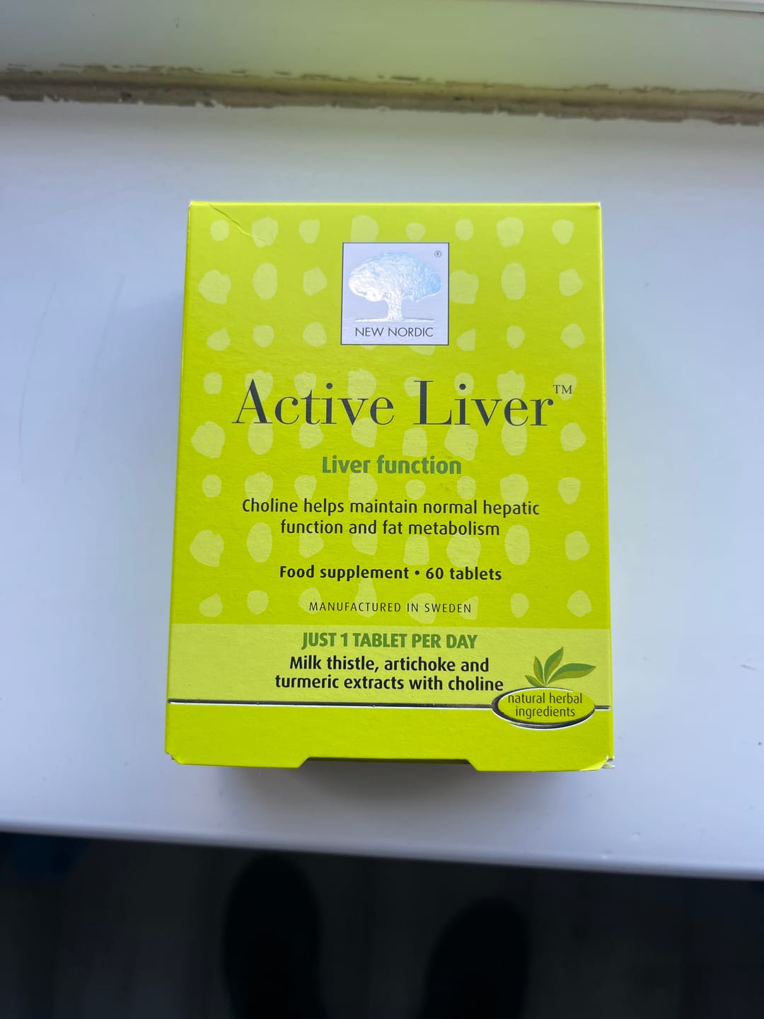 Customer photo review of New Nordic Active Liver 60 Tablets