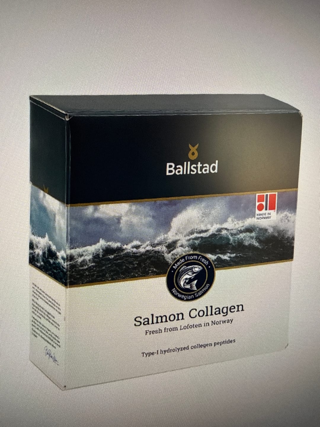 Customer photo review of Pure Norwegian Salmon Collagen - 1 Month