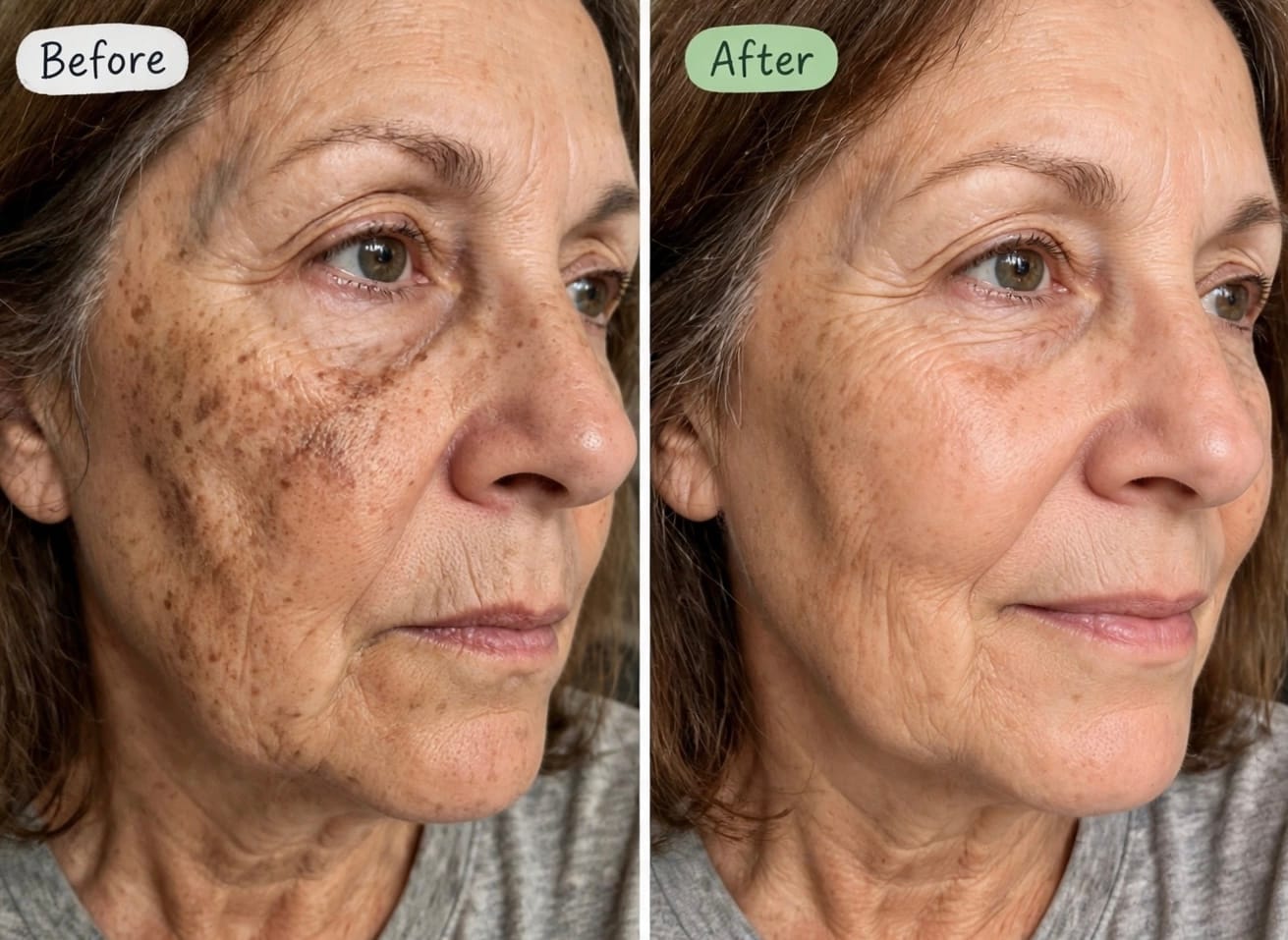 Customer photo review of LUMORA TXA + Niacinamide Capsule Cream