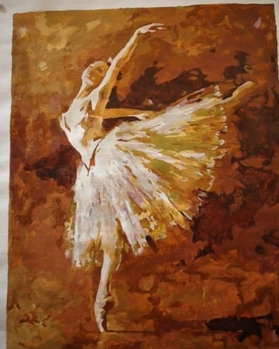 Customer photo review of Ballerine en pointes
