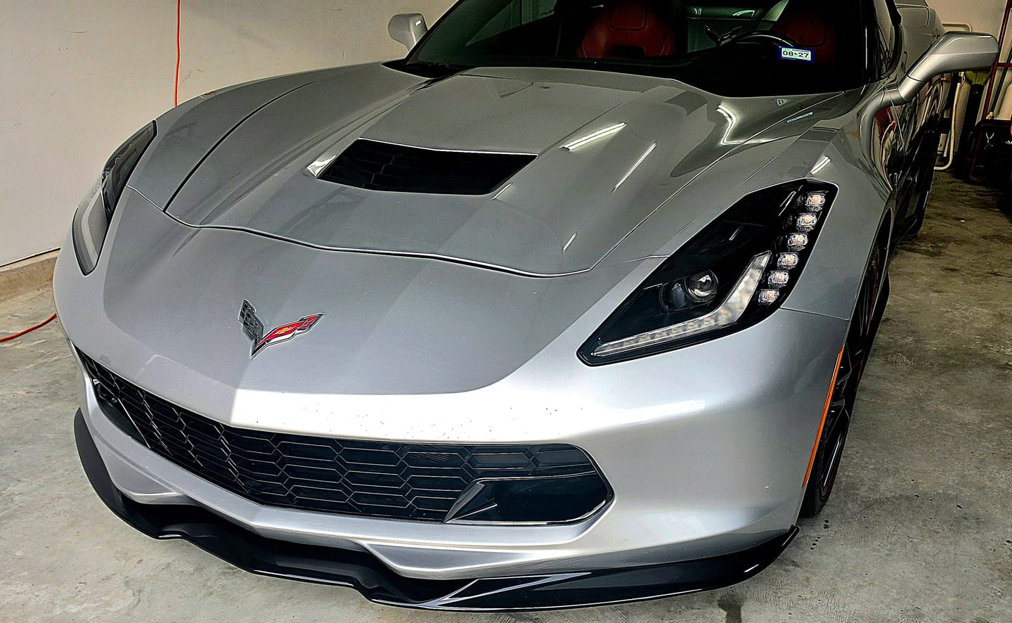Customer photo review of Corvette C7 Stingray EOS Preformance Package Front Splitter