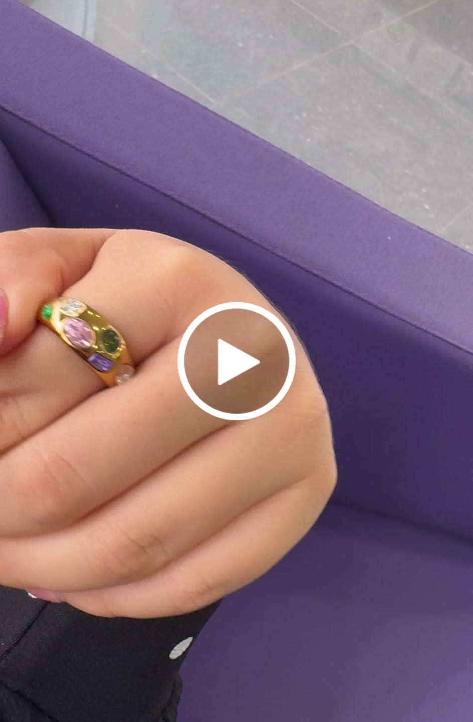 Customer video review of Anillo Infinity Chunky