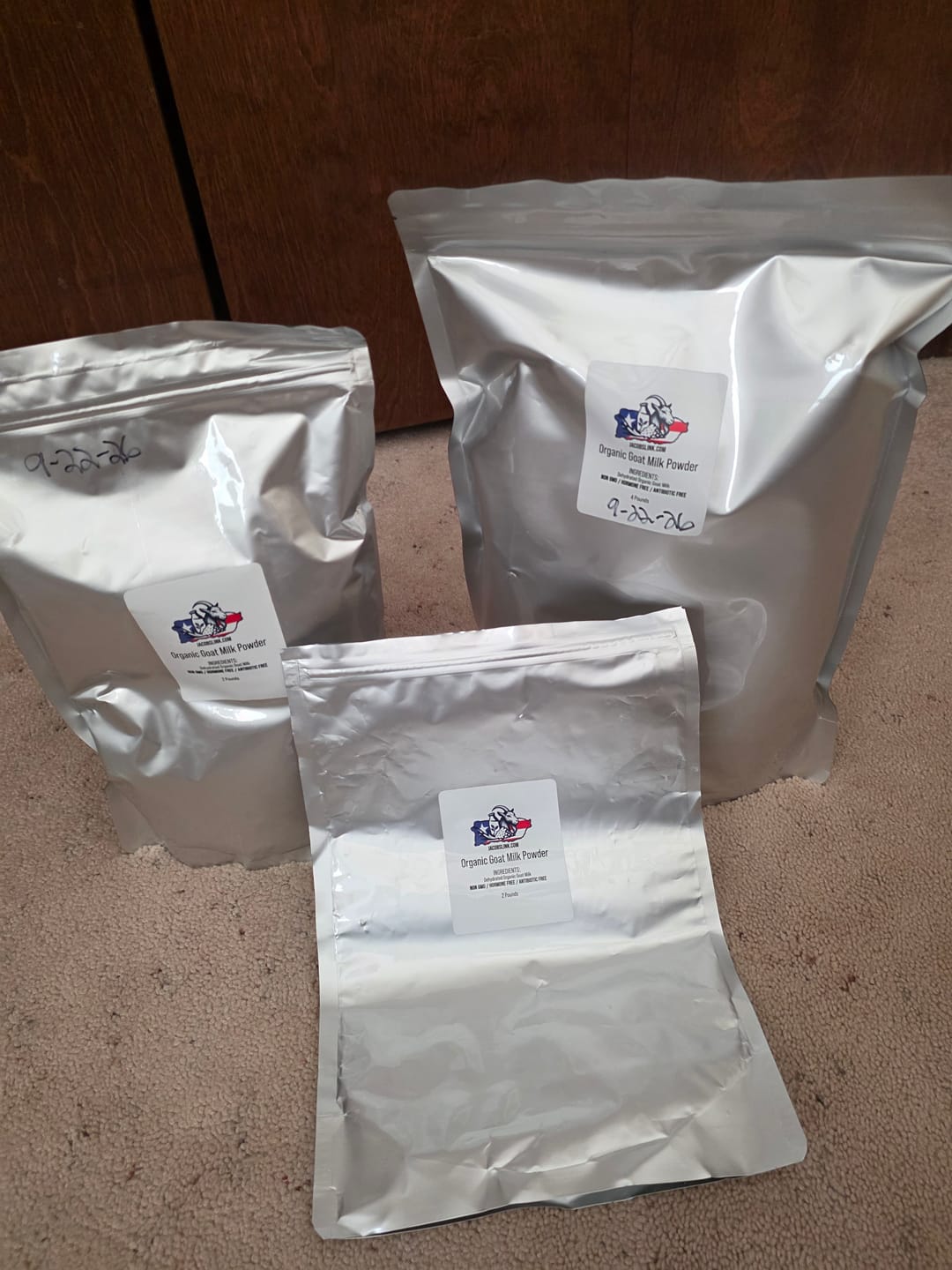 Customer photo review of Organic Goat Milk Powder
