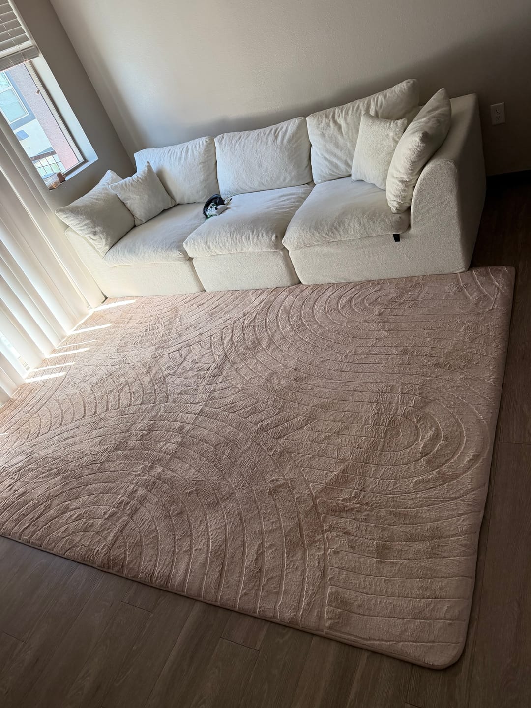 Customer photo review of Designer Relax Mat - 1.4" Thick Foam Base