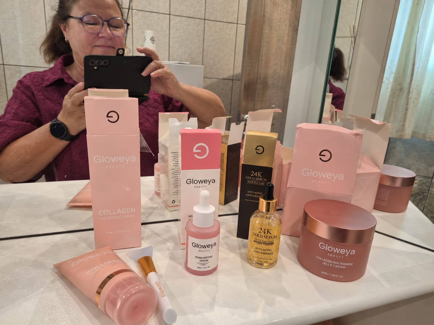 Customer photo review of Anti-Aging Set