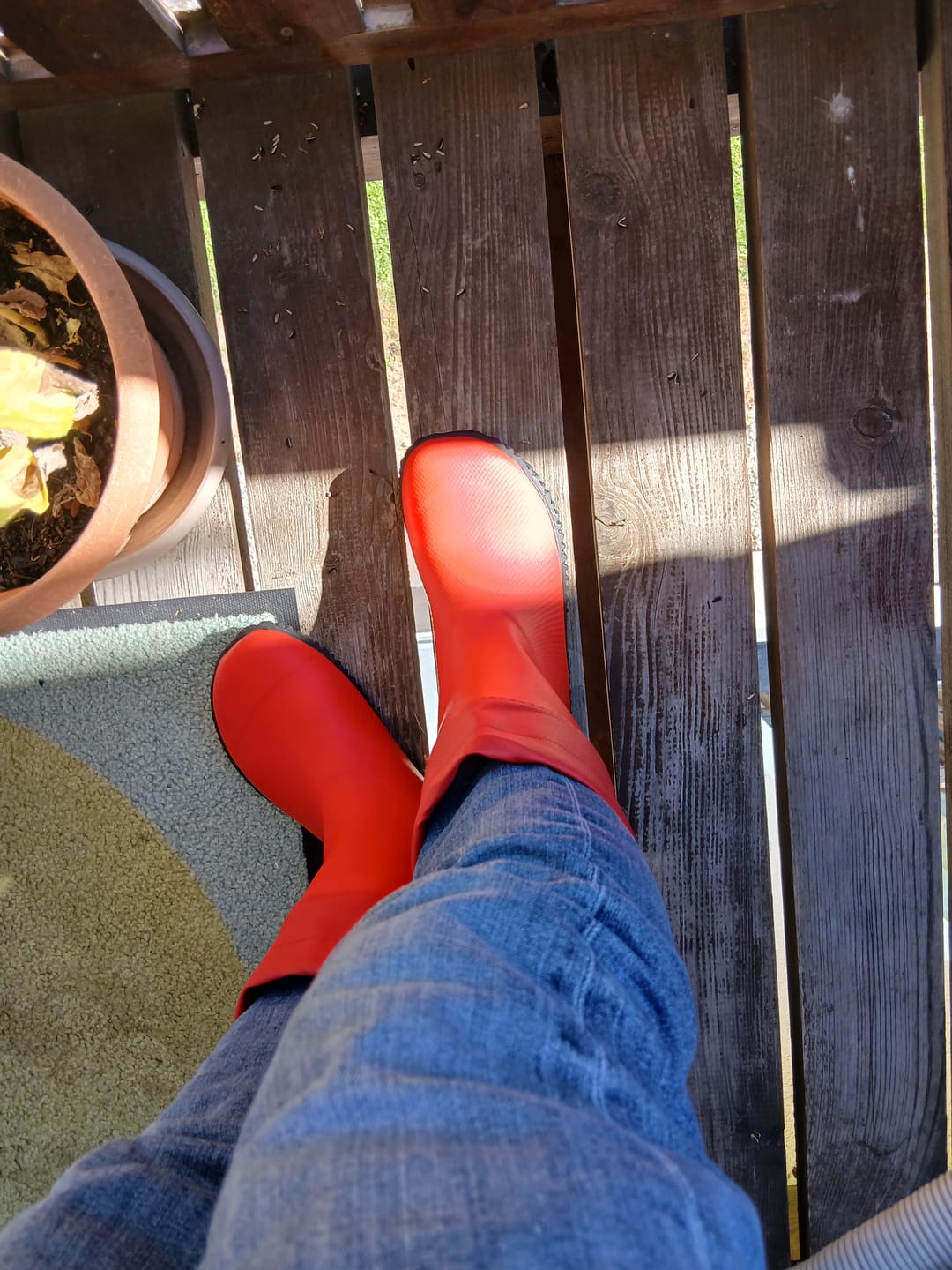 Customer photo review of Brisk Ⅰ - Barfuß-Gummistiefel