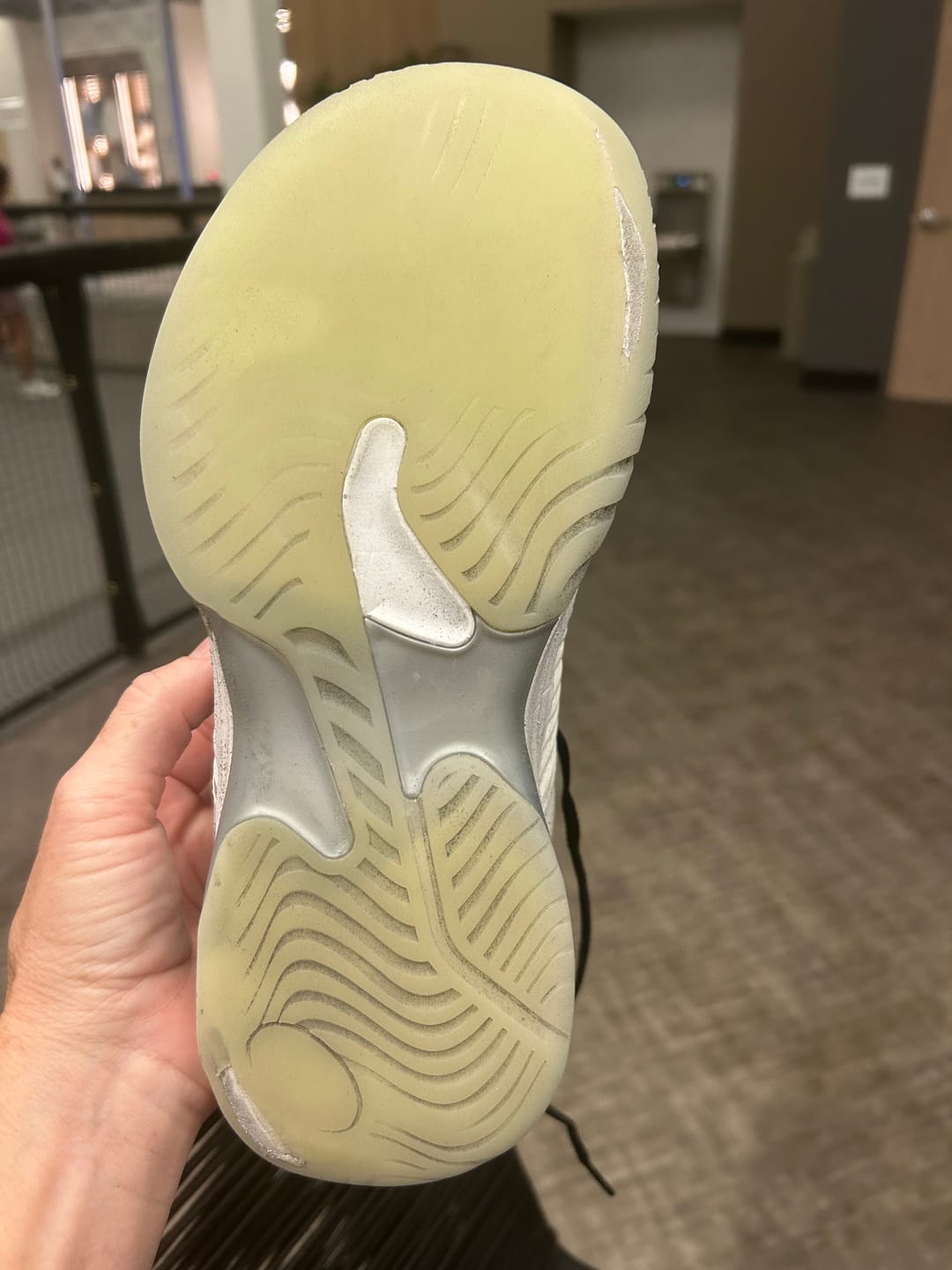 Customer photo review of CUURT Momentum - Wide Toe Box Court Shoes (Unisex)