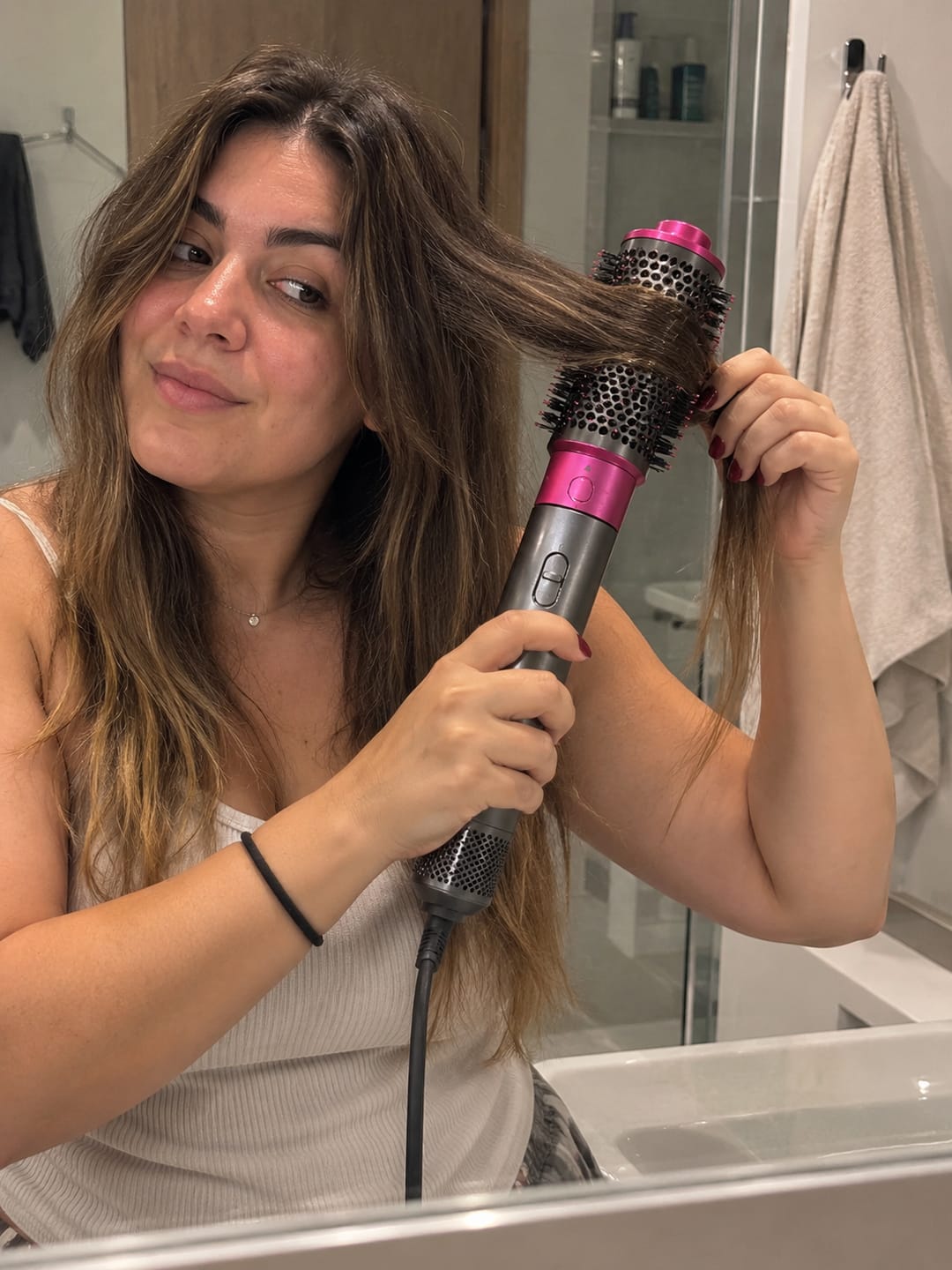 Customer photo review of Secador & Moldeador 5 en 1