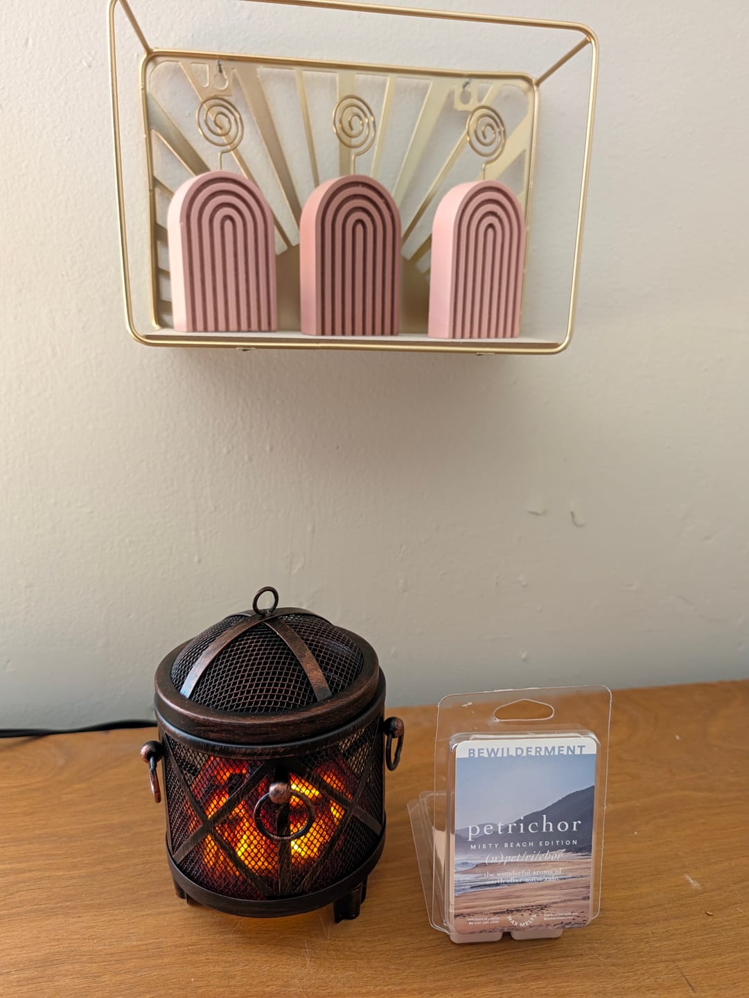 Customer photo review of Petrichor Misty Beach Edition Wax Melts