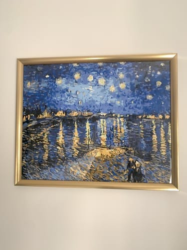 Customer photo review of Van Gogh Nuit Etoilée sur le Rhône