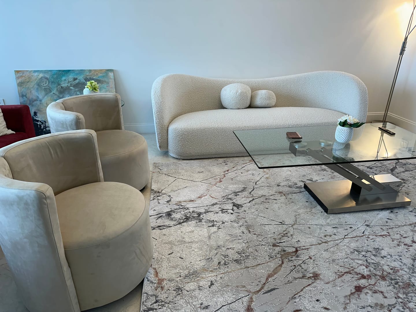Customer photo review of Diane Form Sleeper Sofa