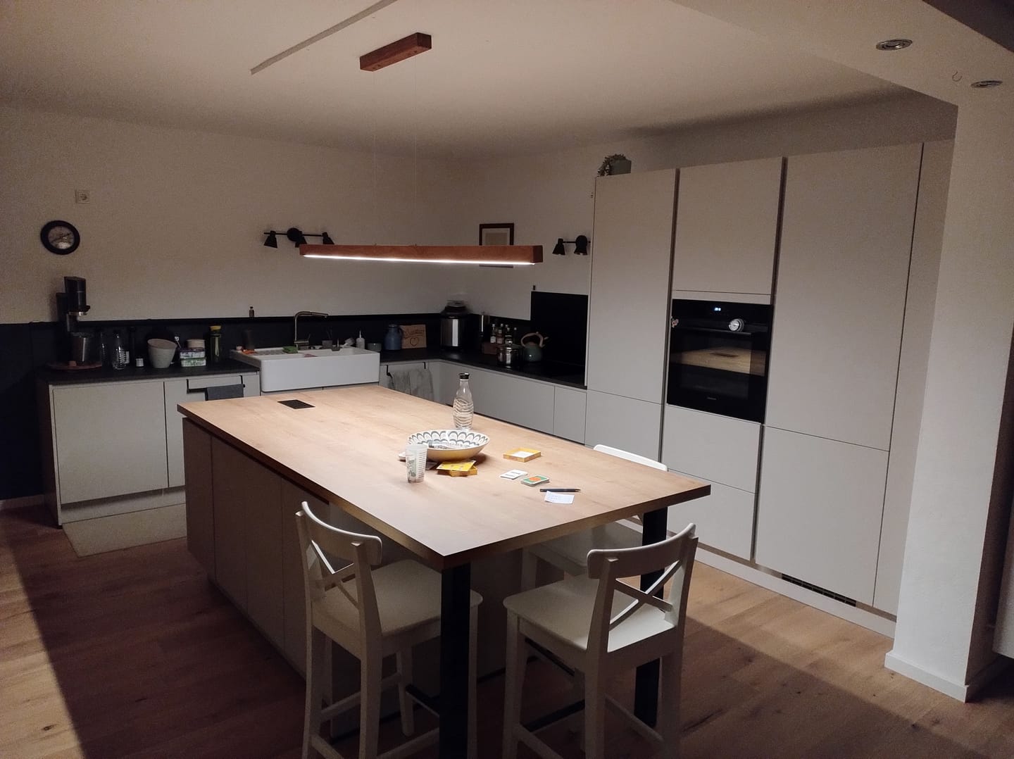 Customer photo review of Designer Pendelleuchte aus Massivholz, LED-Pendelleuchte - Tara