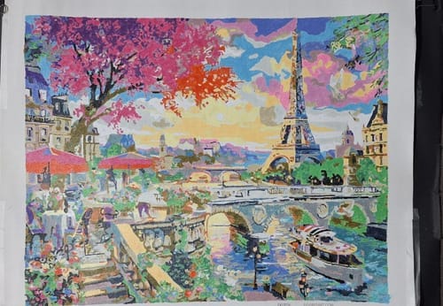 Customer photo review of Diner en bords de Seine
