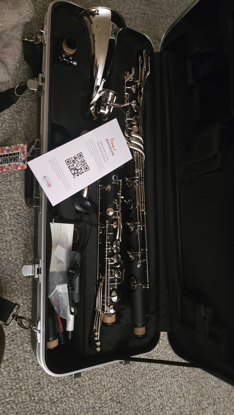Customer photo review of Alpha Low C Bass Clarinet
