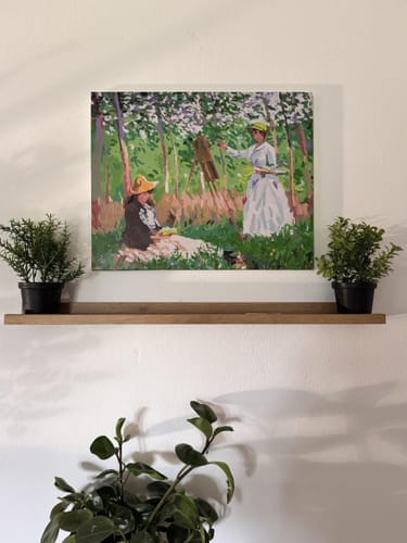 Customer photo review of Dans les bois de Giverny - Monet
