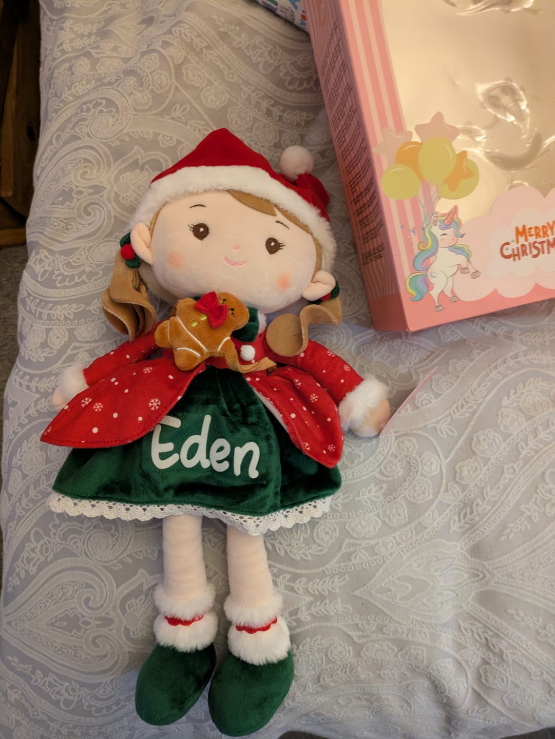 Customer photo review of Personalized Natalie the Elf - Christmas Special