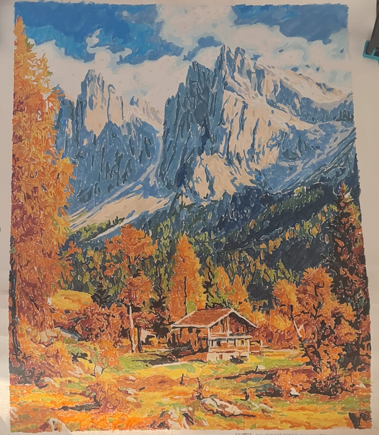 Customer photo review of Automne dans les Dolomites