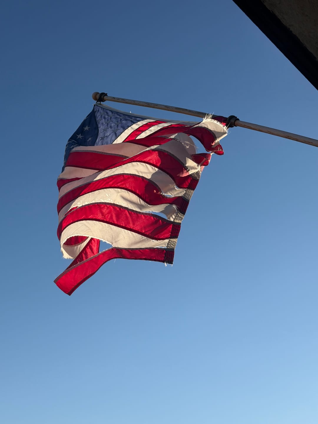 Customer photo review of 3' x 5' American Flag