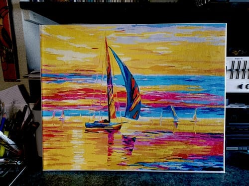 Customer photo review of Bord de Mer et Lumières du coucher de Soleil