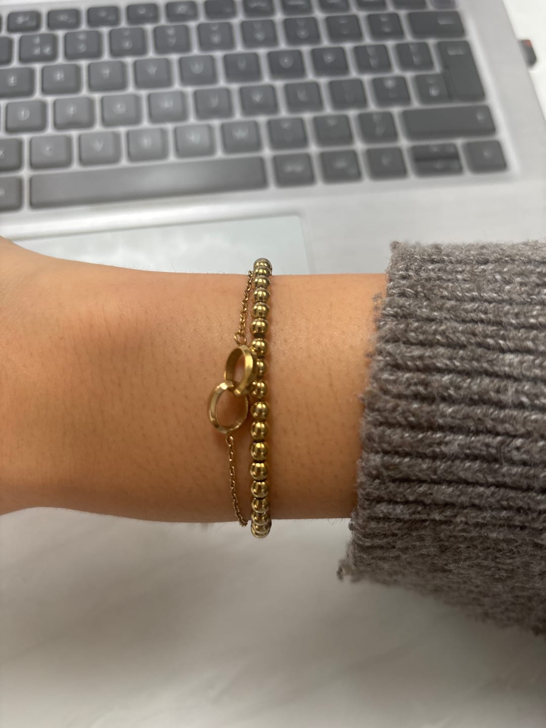 Customer photo review of Linked Bracelet
