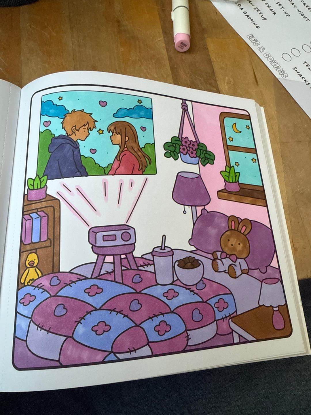Customer photo review of In My Gaming Era - Coloring Book