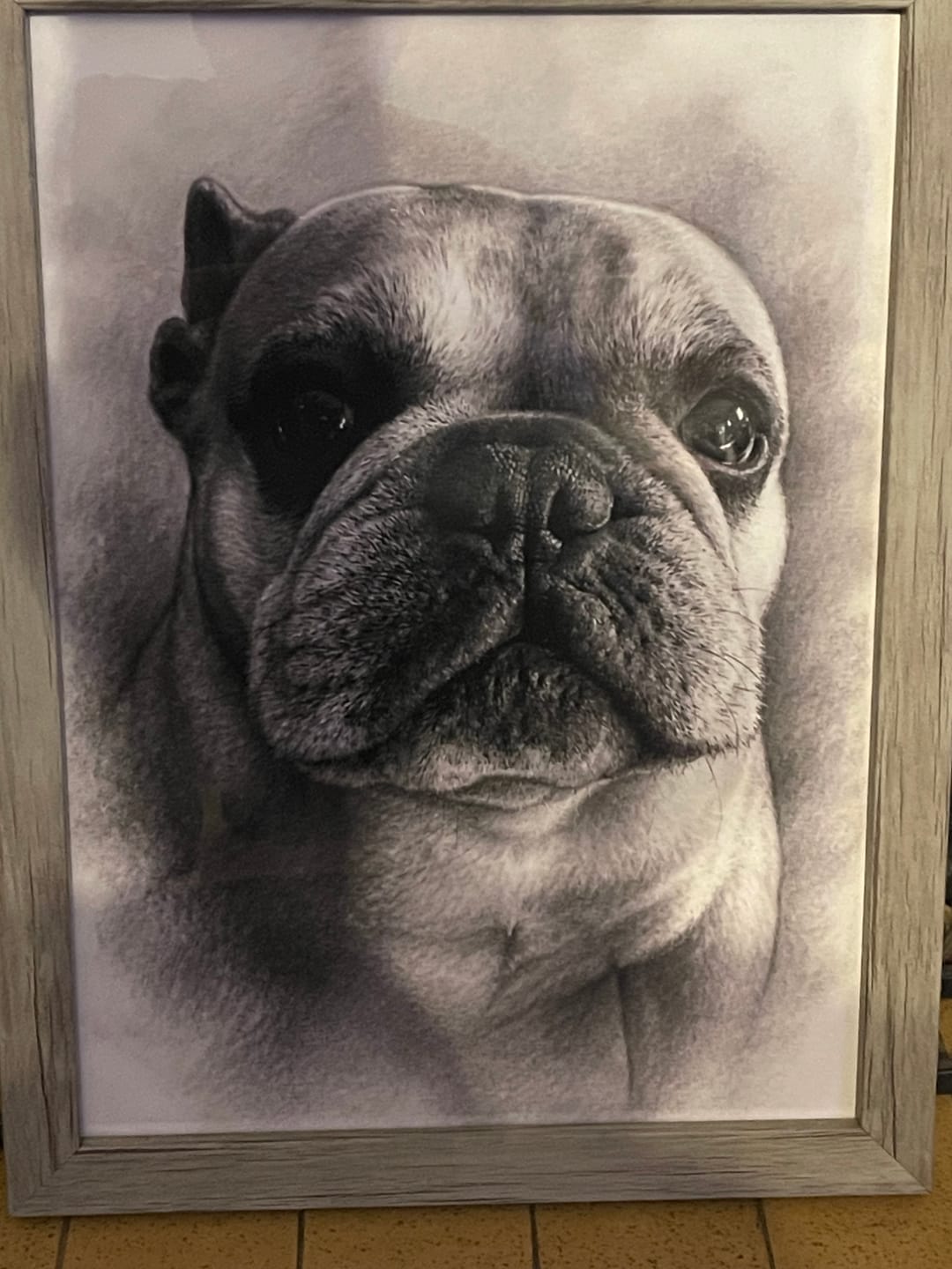 Customer photo review of Personalized Poster - Charcoal