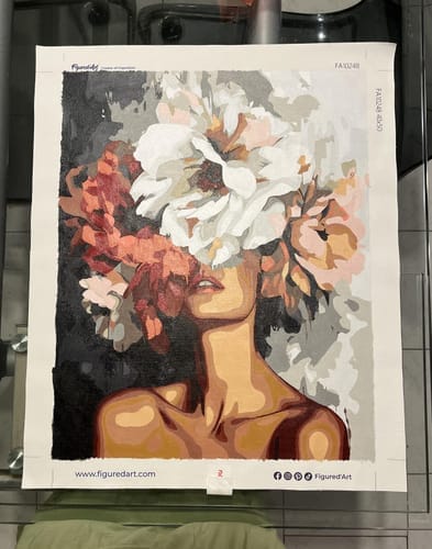 Customer photo review of Beauté derrière les fleurs